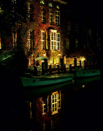 Brugge Canal at Night