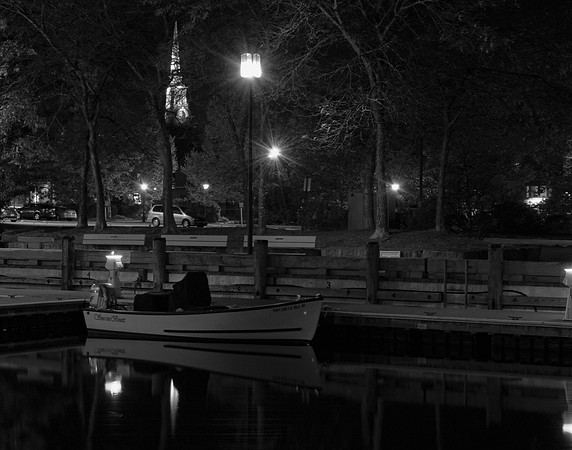 Harbor at Night